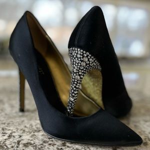 Nine West black heels